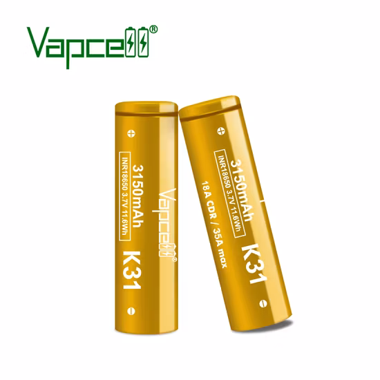 Rechargeable Cylindrical Lithium 6000mAh 18650 Cells Li Ion 3.7V 18650 Li-ion Battery